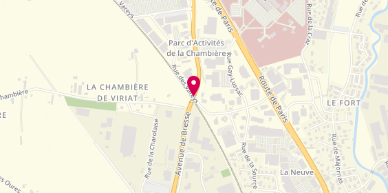 Plan de Harmonie Ambulance Viriat, 510 Rue des Vareys, 01440 Viriat