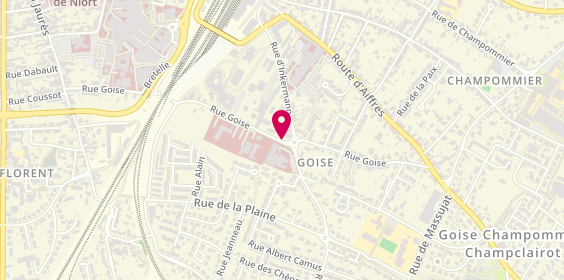 Plan de Ambulance Boinier, 105 Rue de Goise, 79000 Niort