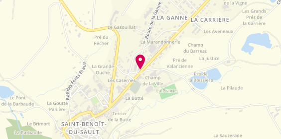 Plan de EURL Neau Marie-Rose, 3 Route D&#039;Argenton, 36170 Saint-Benoît-du-Sault