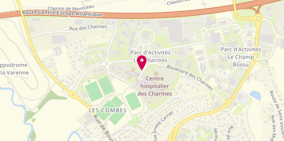 Plan de Ambulances Parodiennes, Zone Aménagement des Charmes, 71600 Paray-le-Monial
