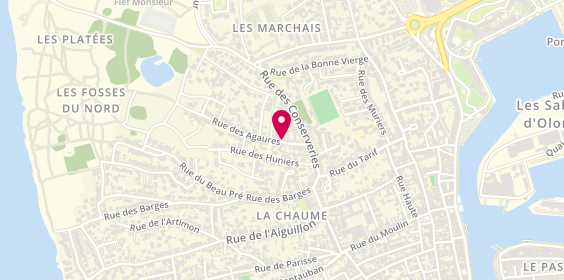 Plan de Ambulances Chaumoises Bouhier Annick, 4 Rue des Agaures, 85100 Les Sables-d'Olonne