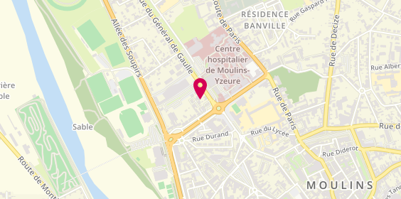 Plan de Ambulance 03, 7 Avenue du Général de Gaulle, 03000 Moulins