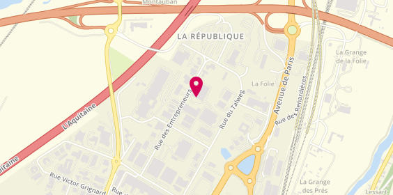 Plan de Harmonie Ambulance, 9 Rue des Entrepreneurs, 86000 Poitiers