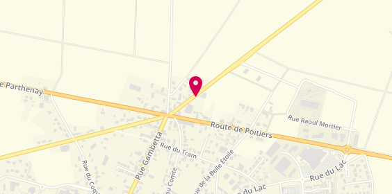 Plan de Latillé Vouillé Ambulances, 6 Route de Neuville, 86190 Vouillé