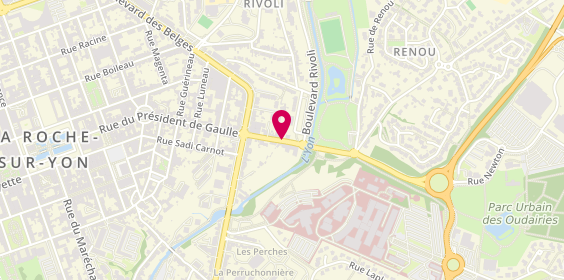 Plan de Inter Urgences, 17 Bis Rue Georges Pompidou, 85000 La Roche-sur-Yon