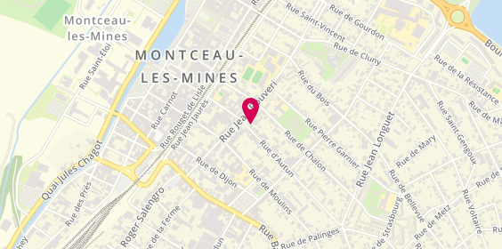 Plan de Ambulances Jannet, 21 Rue d'Autun, 71300 Montceau-les-Mines