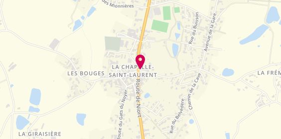 Plan de Etoile Secours, 2 Route de Bressuire, 79430 La Chapelle-Saint-Laurent