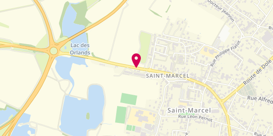 Plan de Saint Marcel Ambulances, 18 Avenue de Chalon, 71380 Saint-Marcel