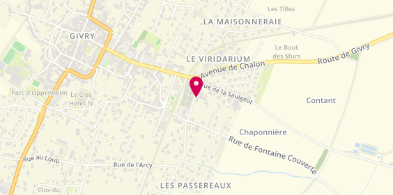 Plan de Ambulances Côte Chalonnaise Laugerette, 1 Rue du Pré Beau, 71640 Givry
