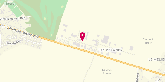 Plan de Villedieu Ambulances, Zone Artisanale Villedieu Niherne
12 Rue Joseph Monier, 36320 Villedieu-sur-Indre