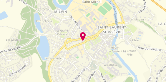 Plan de Ambulances Sèvre-Choletaises/Taxi S, 4 Rue de la Bachellerie, 85290 Saint-Laurent-sur-Sèvre