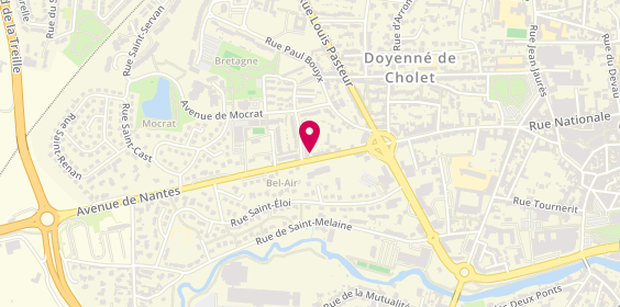 Plan de Ambulance Colaisseau, 36 Avenue de Nantes, 49300 Cholet