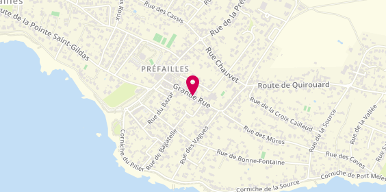 Plan de Ambulances Pacaud, Grande Rue, 44770 Préfailles