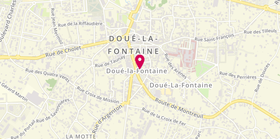 Plan de Abc Ambulances - Abc Taxis, 13 Place Champ de Foire, 49700 Doué-la-Fontaine