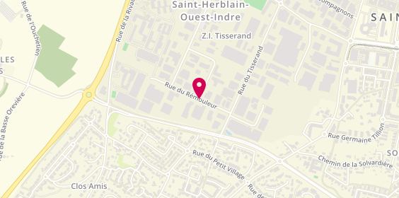 Plan de Ambulances Sansoucy - Ambulances Associes, 8 Rue du Remouleur, 44800 Saint-Herblain