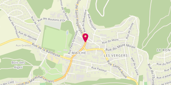 Plan de Ambulance Assistance Maiche, 24 Rue General de Gaulle, 25120 Maîche