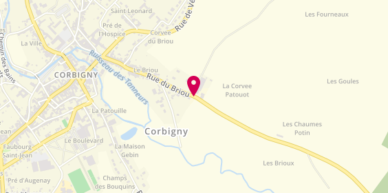 Plan de Ambulances Calys, 67 Rue du Briou, 58800 Corbigny