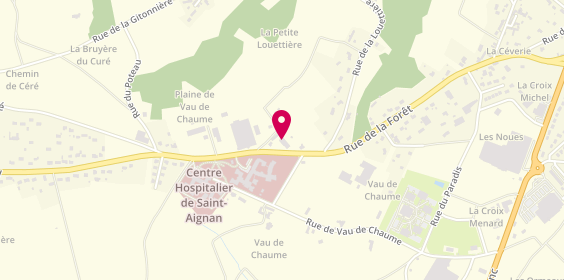 Plan de Ambulances Saint Aignanaises, 1024 Rue de la Forêt, 41110 Saint-Aignan