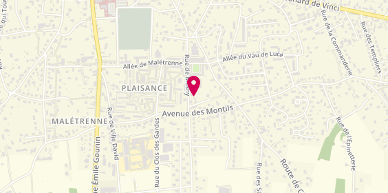 Plan de Amboise Ambulances - Jussieu Secours Amboise, 71 Rue de Mosny, 37400 Amboise