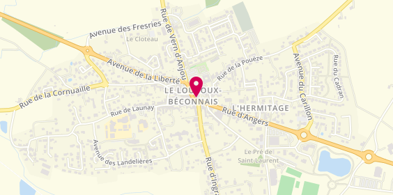 Plan de Taxi du Beconnais-Pompes Funebres D, le Louroux Beconnais
Rue des Clories, 49370 Val d'Erdre-Auxence