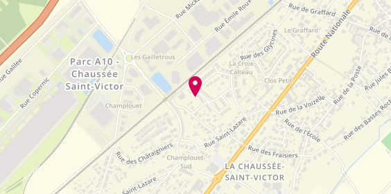 Plan de Ambulance Doré, Rue René Descartes Zone Industrielle Les Gailletroux Ii, 41260 La Chaussée-Saint-Victor