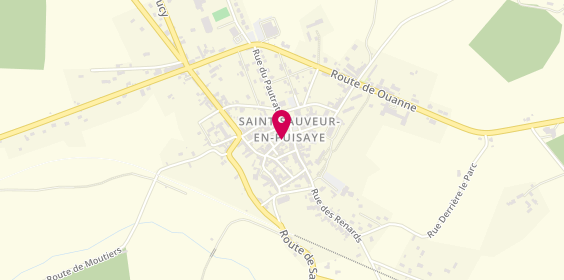 Plan de Ambulances et Taxis de la Puisaye, 12 Grande Rue, 89520 Saint-Sauveur-en-Puisaye