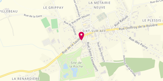Plan de EURL de l'Aff, 1 Place Roche, 35550 Sixt-sur-Aff