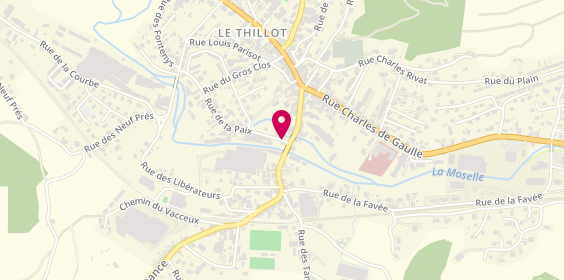 Plan de Ambulance Daval Mangel, 1 Rue Paix, 88160 Le Thillot