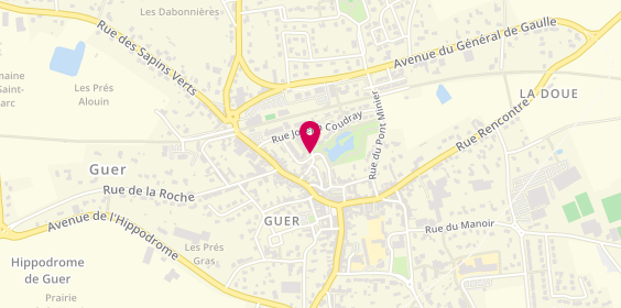 Plan de Ambulance Assistance Lemaux, 9 Rue du Pre Cado, 56380 Guer