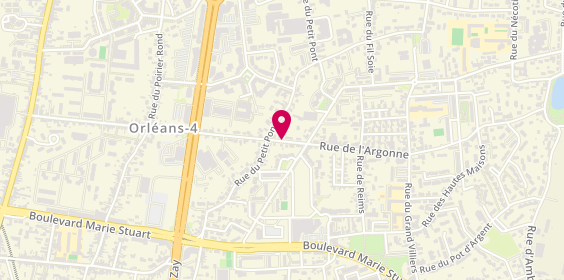Plan de Ambulances Argonne, 117 Rue de l'Argonne, 45000 Orléans
