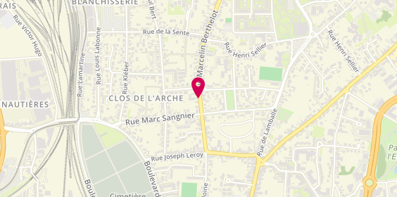 Plan de Ambulances Bellissima Orleans, 55 Rue Marcelin Berthelot, 45400 Fleury-les-Aubrais