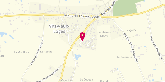 Plan de Les Ambulances de la Foret, 3 Rue des Bruyeres, 45530 Vitry-aux-Loges