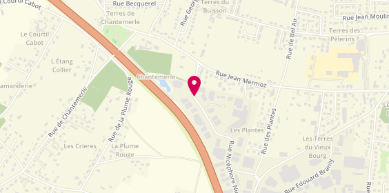 Plan de Les Ambulances du Montargois, 24 Rue Nicéphore Niépce, 45700 Villemandeur