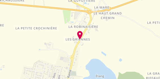 Plan de Ambulances Delahaye, la Chapelle du Chene
parc d'Activites, 53320 Loiron