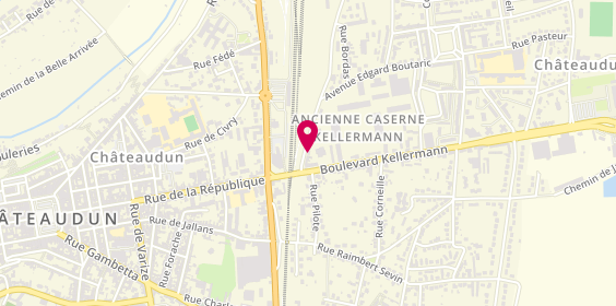 Plan de La _ Cloysienne, 5 Rue de Sancheville, 28200 Châteaudun