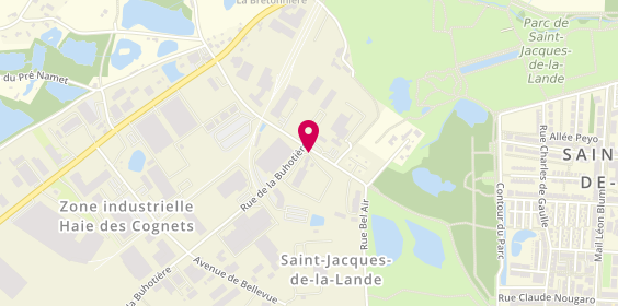 Plan de Harmonie Ambulance, 10 Rue du Pâtis des Couasnes, 35136 Saint-Jacques-de-la-Lande