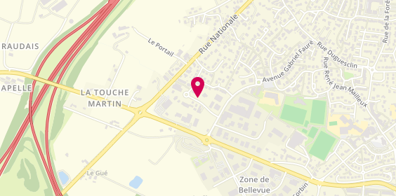 Plan de Thorigné Ambulance, Zone Artisanale de Bellevue
12 Rue Antoine de Saint Exupéry, 35235 Thorigné-Fouillard