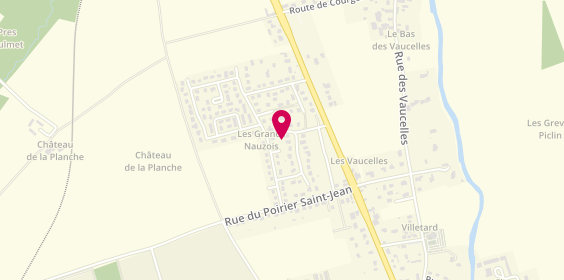 Plan de Taxi Duvernoy, 9 Rue Gilbert Brisson, 10800 Buchères