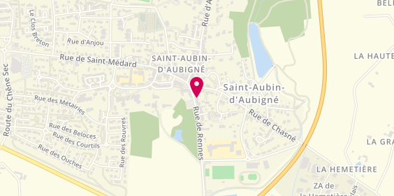 Plan de Saint Aubin Ambulances, 9 Rue de Rennes
Saint Aubin Ambulances, 35250 Saint-Aubin-d'Aubigné