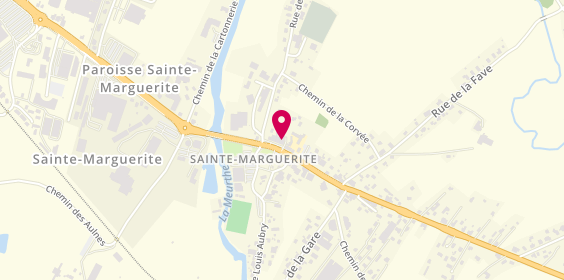 Plan de Les Ambulances Margaritaines, 250 Chemin du Greffier, 88100 Sainte-Marguerite