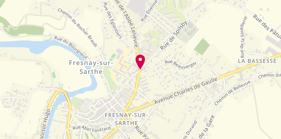 Plan de Ambulances Nuit et Jour, 30 Rue de Spilsby, 72130 Fresnay-sur-Sarthe