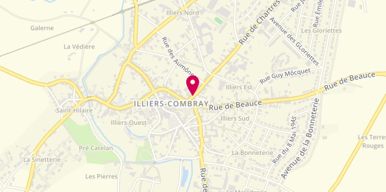 Plan de Ambulance Giroux, 5 Rue de Chartres, 28120 Illiers-Combray