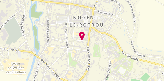 Plan de Nogent Ambulance, 13 Rue Chaillou, 28404 Nogent-le-Rotrou