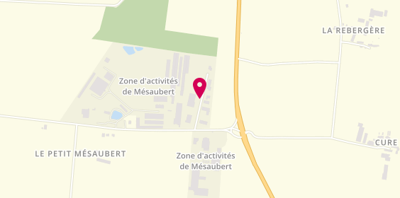 Plan de Taxi Ambulance Pays de Fougères, Zone Artisanale Mesaubert, 35133 Javené
