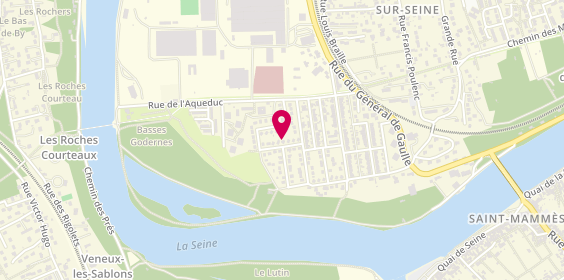 Plan de Ambulances Derieux, 6 Rue de l'Île, 77430 Champagne-sur-Seine