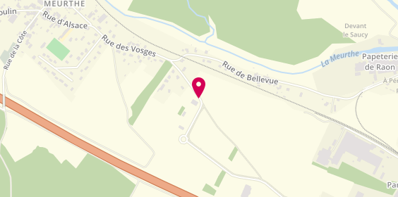 Plan de Ambulances Bertrand, 12 Chemin de Grandrupt, 54120 Thiaville-sur-Meurthe
