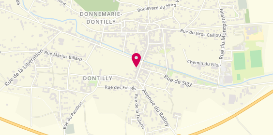 Plan de Ambulances Donnemarie-Dontilly, 8 Rue Raymond Bellague, 77520 Donnemarie-Dontilly