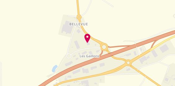 Plan de Sos Ambulances Mariette, 4 Bis Zone des Gaillons Nord, 61400 Saint-Hilaire-le-Châtel