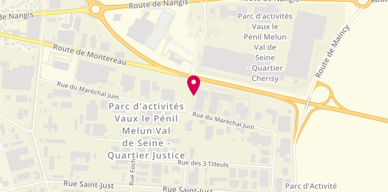 Plan de Ambulances Promedic Idf, 68 Rue du Général Grossetti, 77000 Vaux-le-Pénil
