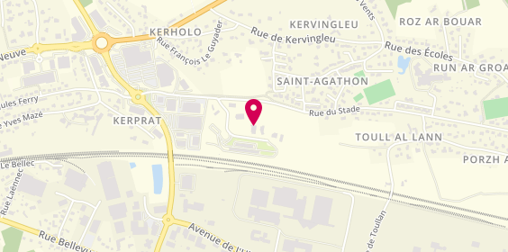 Plan de Alpha Ambulance, Zone Artisanale de Kerhollo Extension Est, 22200 Saint-Agathon